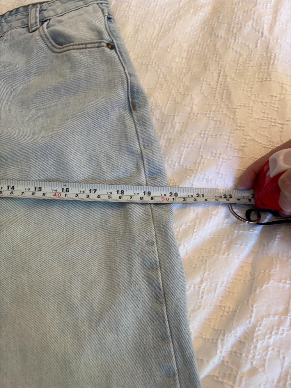 ROLLA'S High Rise Light Blue Baggy Jeans - Picture 12 of 14